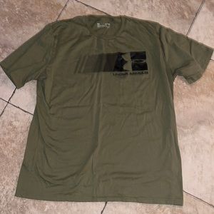 Olive Green Under Armor Tee